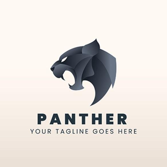 Creative Panther Logo Template (3)
