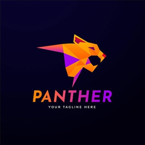 Creative Panther Logo Template (6)