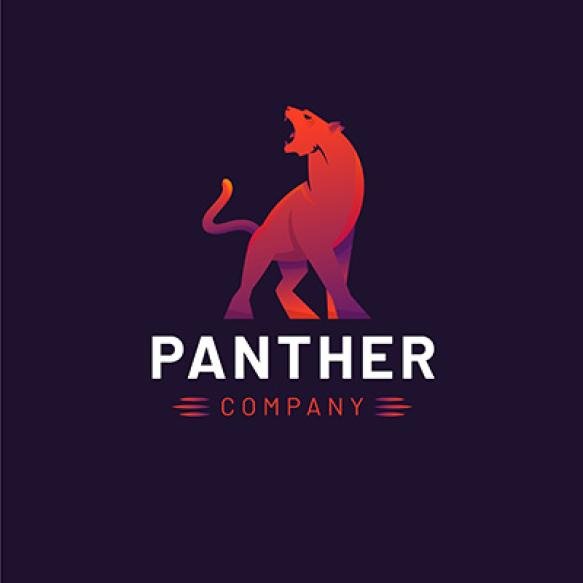 Creative Panther Logo Template (7)