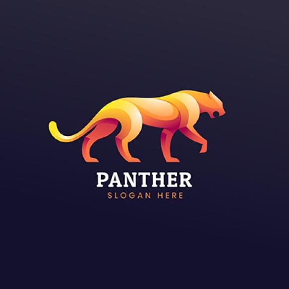 Creative Panther Logo Template