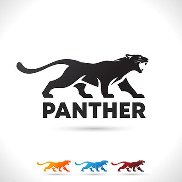 Panther Logo Design Panther Logo Vector Template