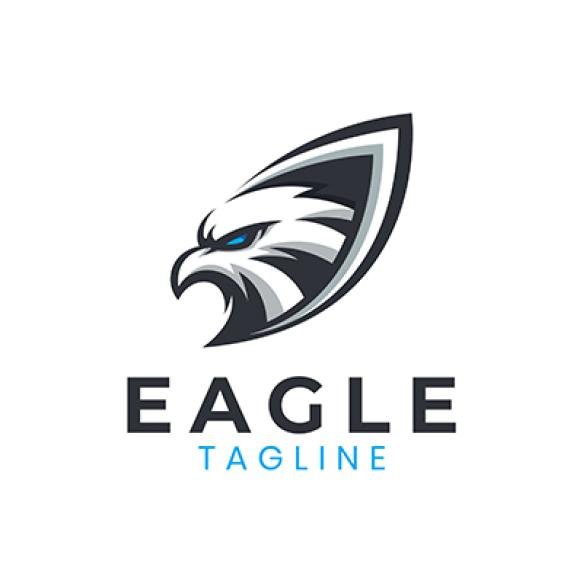 Awesome Eagle Shield Logo Template
