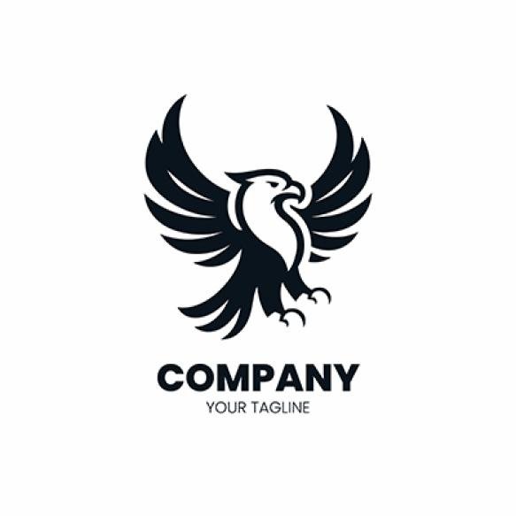 Cool Eagle Logo Design