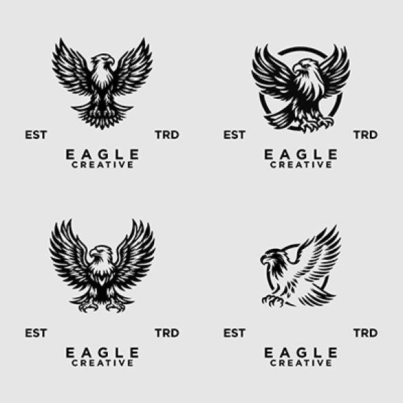 Eagle Logo Design Icon Illustration