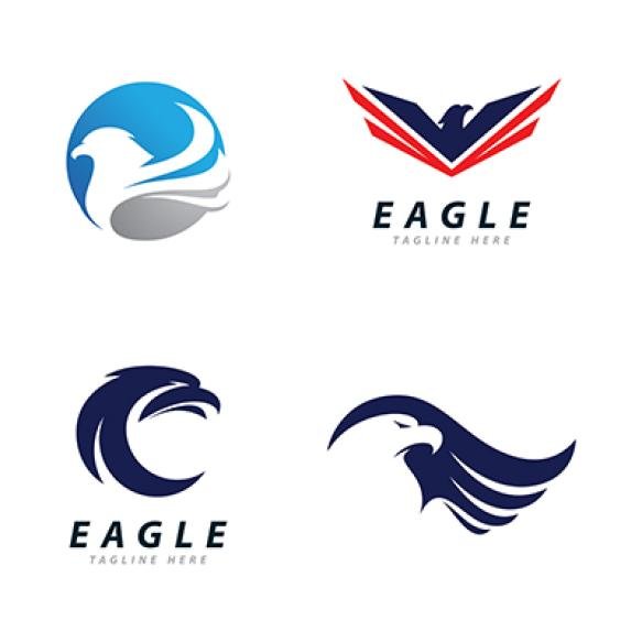 Eagle Logo Vector Creative Eagle Icon Template Illustration (2)