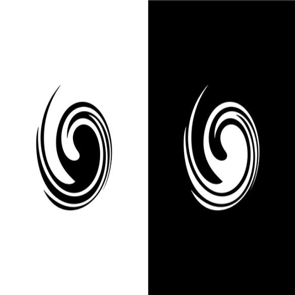Abstract Ocean Wave Logo Design Vector Template