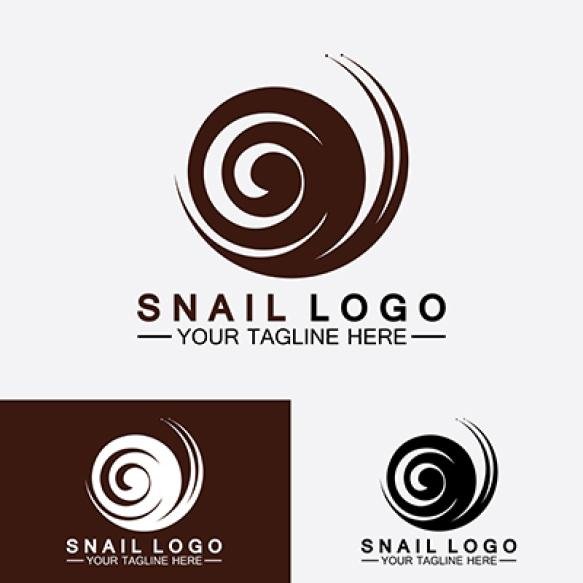 Snail Logo Template Vector Icon Illustration Design