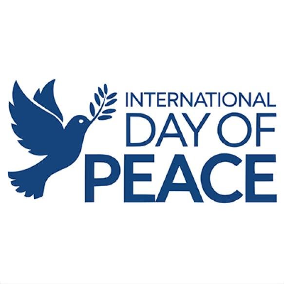 International Day Peace Vector Logo Illustration Social Media Poster Banner