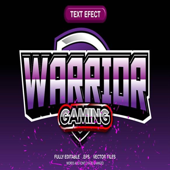 3d Esport Logo Editable Text Effect Premium Style Vector Template