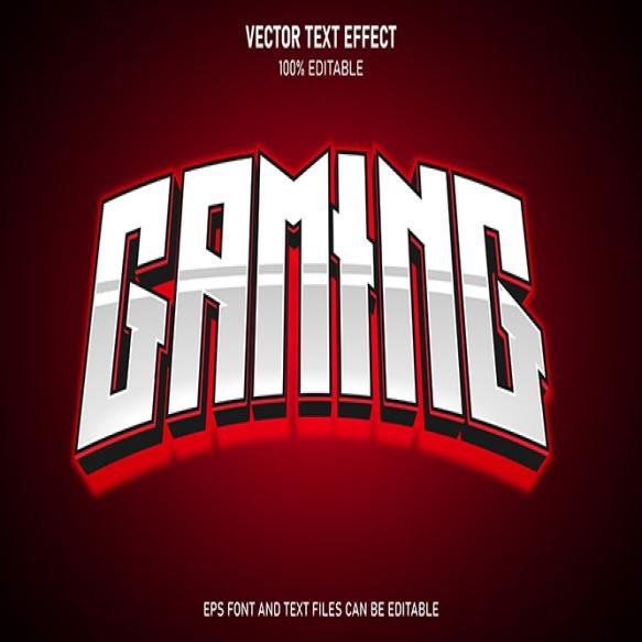 Gaming 3d Style Editable Text Effect