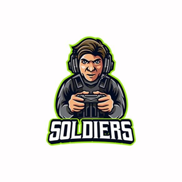 Soldiers Esport Mascot Logo Design