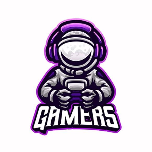 Space Attacker Logo Mascot