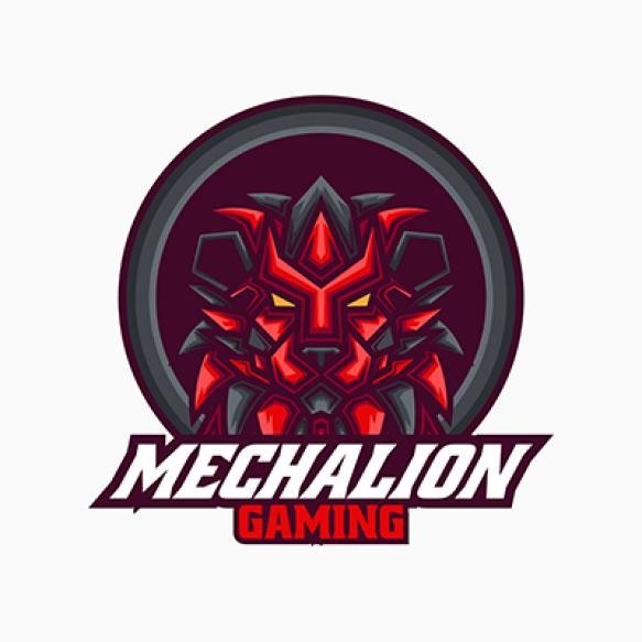 Vector Logo Illustration Lion E Sport Sport Style