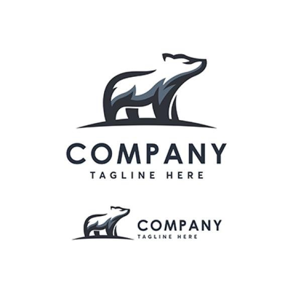 Bear Logo Template Ilustration Icon