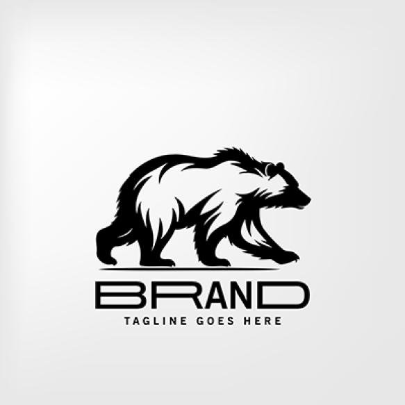 Logo Bear Vector Design