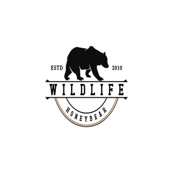 Vintage Wildlife Bear Logo Bear Hunting Logo Design (1)