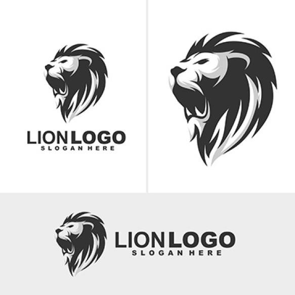 Lion Mascot Logo