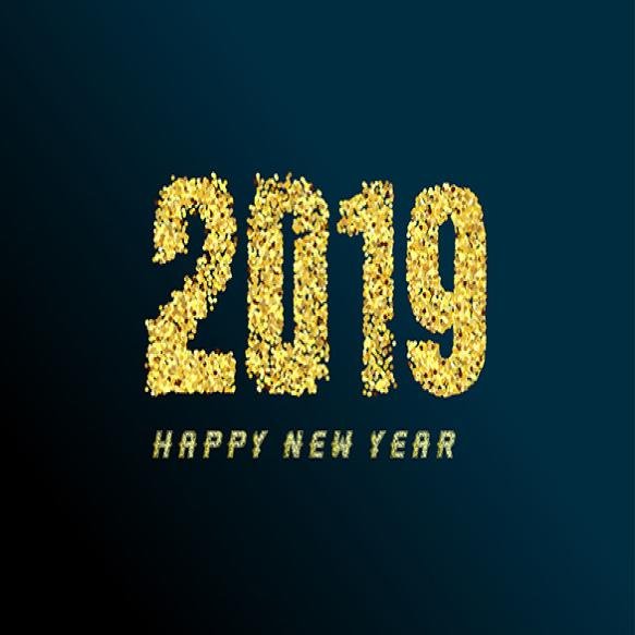 Happy New Year 2019 Chienese New Year Year Pig