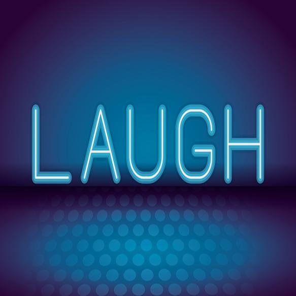 Laugh Neon Advertising