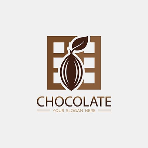 Chocolate Cocoa Logo Icon Vector Design Illustration