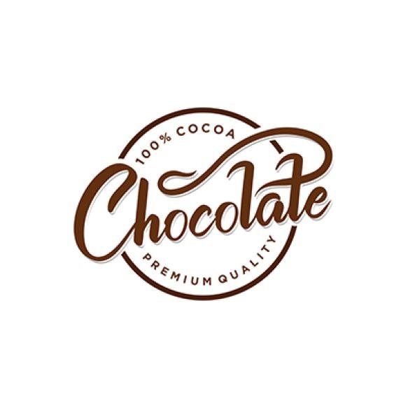 Chocolate Handwritten Text Isolated White Background World Chocolate Day