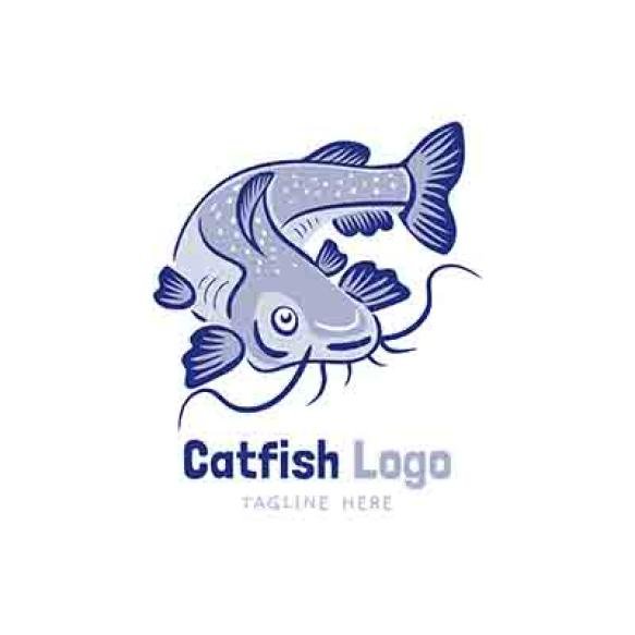 Catfish Logo Template Design