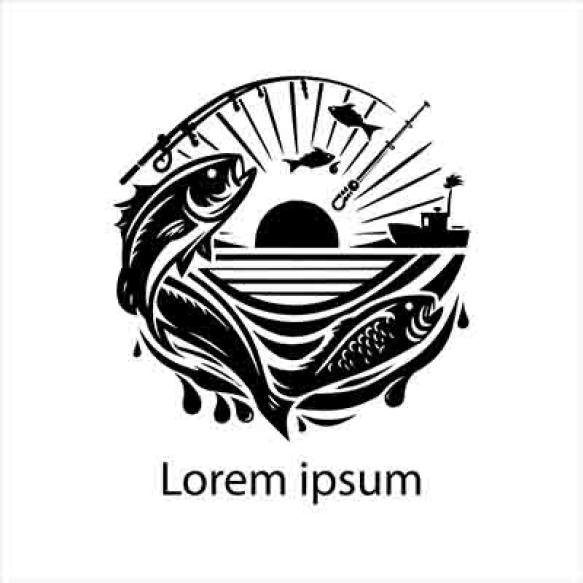 Fishing Logo Design Brand