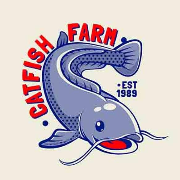 Flat Design Catfish Template
