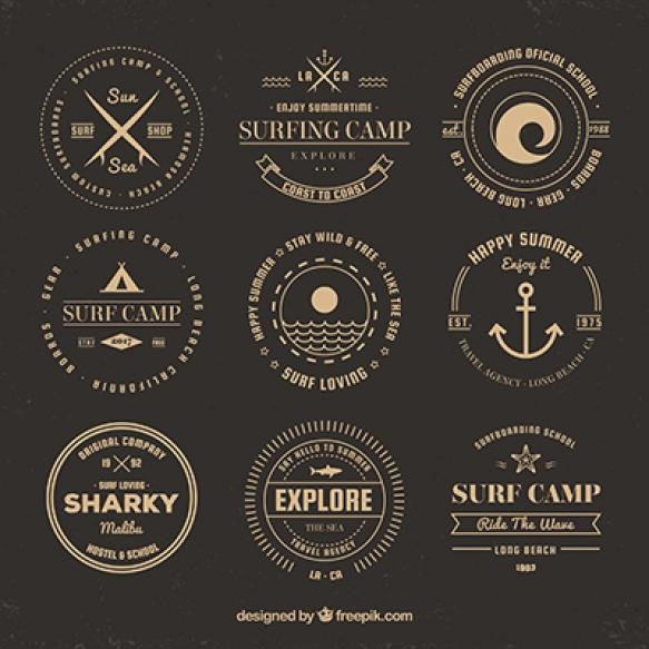 Golden Summer Logo Collection