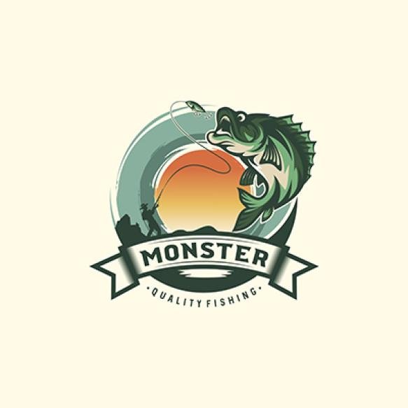 Vintage Fishing Logo