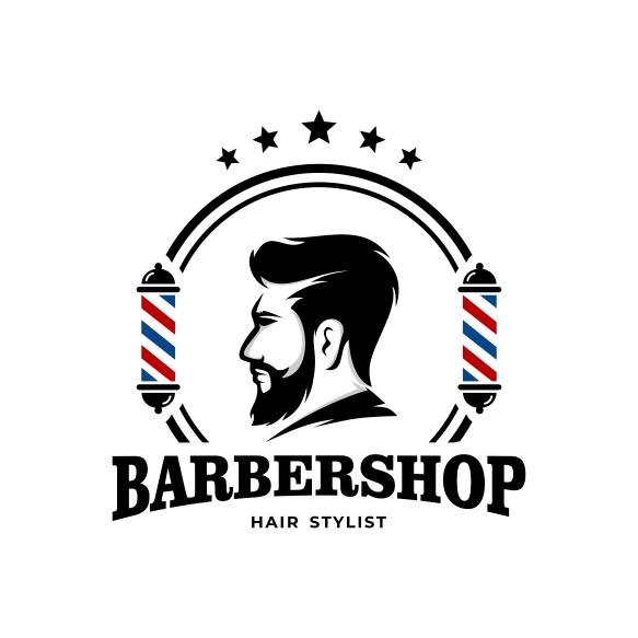Vector Barbershop Logo Template