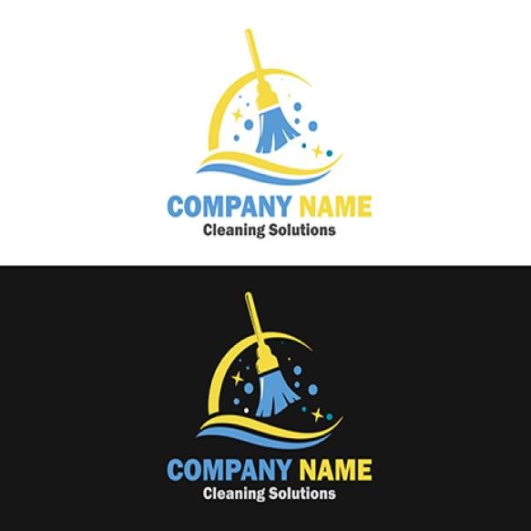 Cleaning Cleaning Services Logo