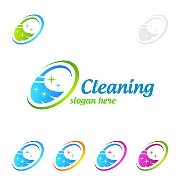 Cleaning Service Logo Design (1)