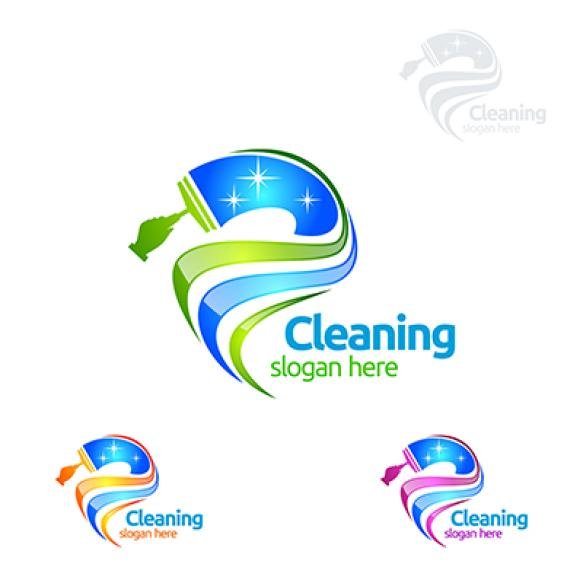 Cleaning Service Logo Design (2)