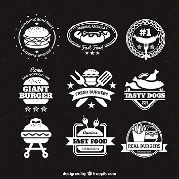 Burger Badges