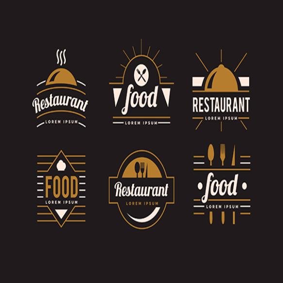 Restaurant Retro Logo Collection