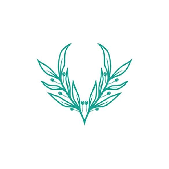 Botanical Logo Design Vector With Creative Flower Concept