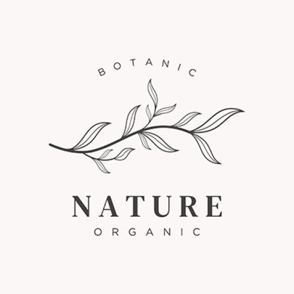 Hand Drawn Organic Botanical Organic Feminine Delicate Logo Design Florist Wedding Badge Photographe (1)