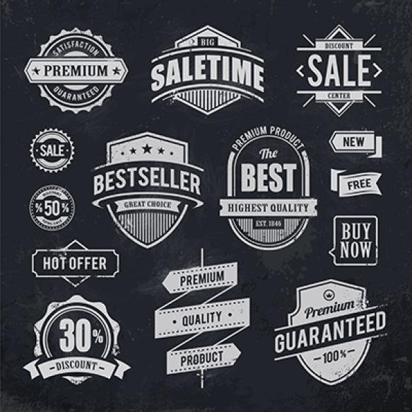 Vintage Badge Collection