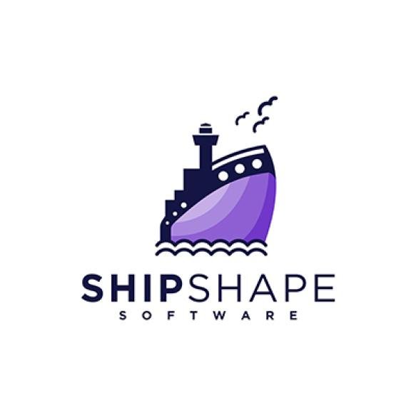 Vector Logo Ship Concept Creative