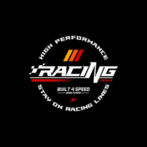 Racing Team Trendy Fashionable Vector Tshirtlogo Apparel Design
