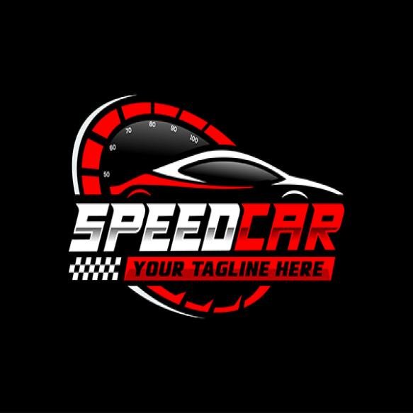 Speed Car Logo Design Template