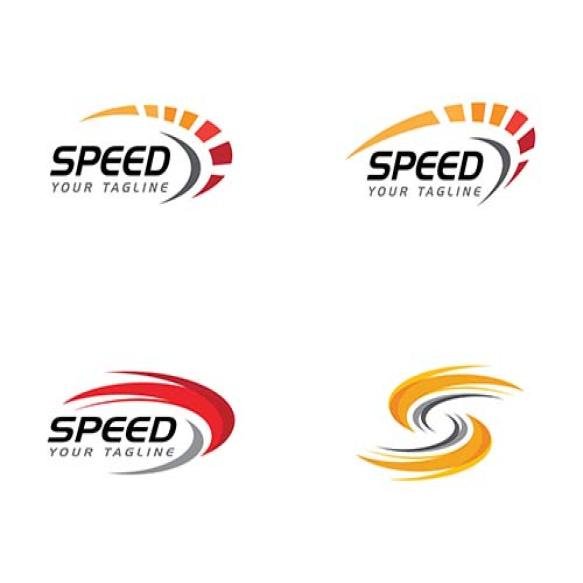 Speed Icon Simple Design