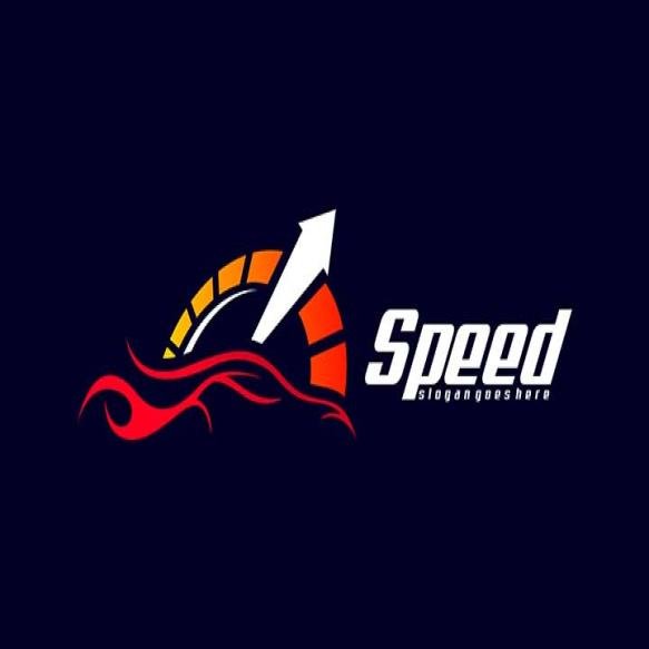Speed Logo Template Vector Logo Concept Speed