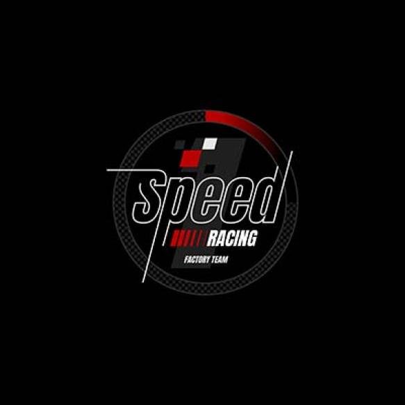 Speed Racing Trendy Fashionable Vector Tshirt Apparel Design Typography Print