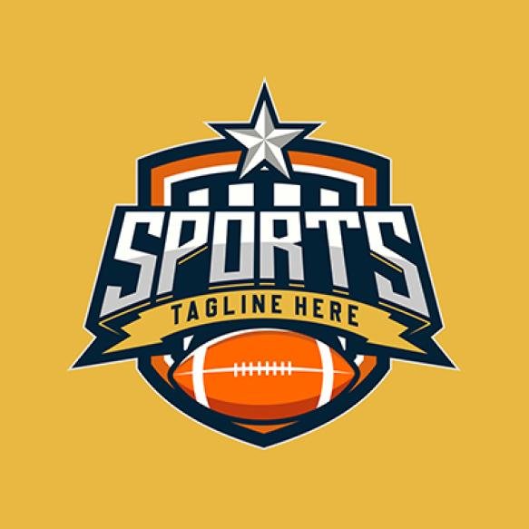 Rugby Vector Sport Logo Vector