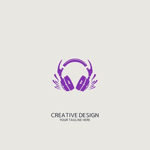 Headphones Logo Vector (1)