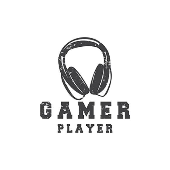 Headset Logo Design Simple Headset Gamer Illustration Template (2)
