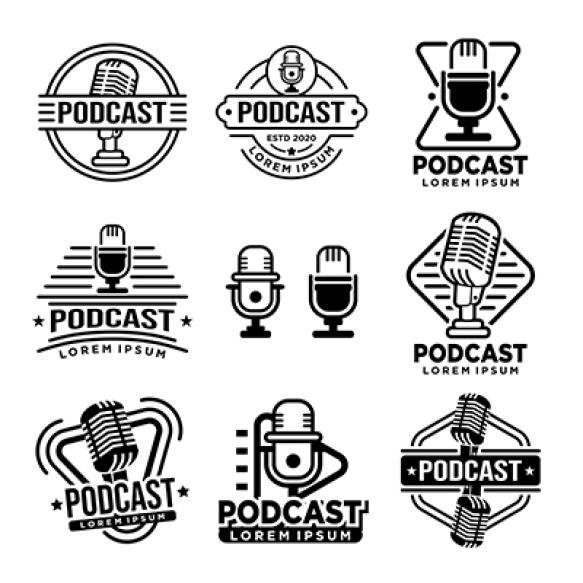 Set Podcast Logo Design