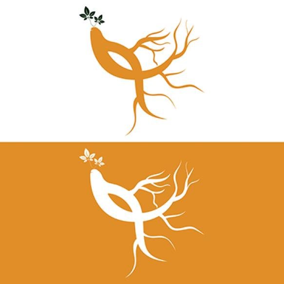 Ginseng Icon Vector Illustration Design Logo Template